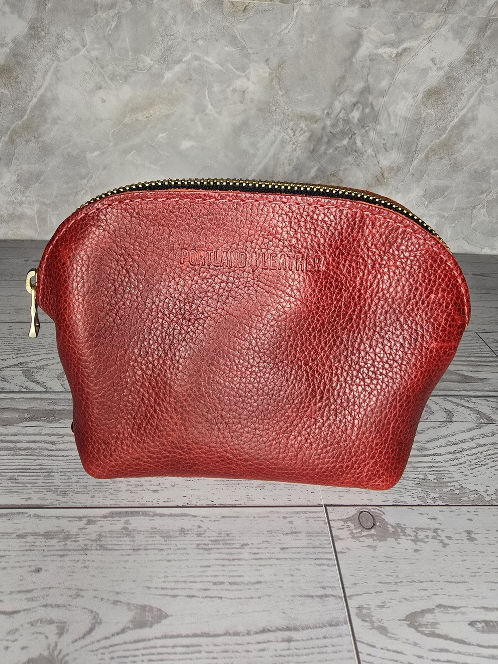 Portland Leather Bella Makeup Bag